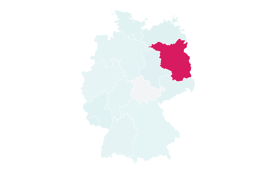 Affinity by region — Música sertaneja, Germany