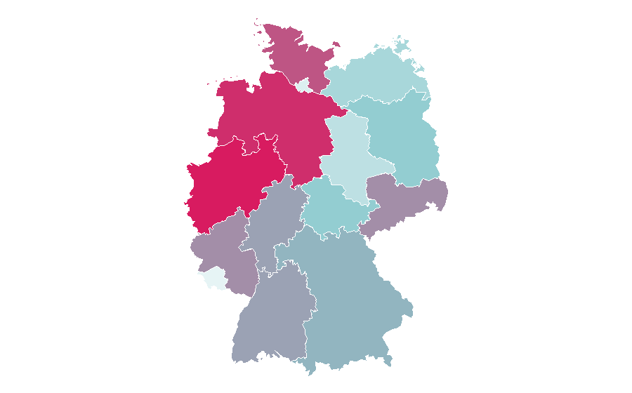 Affinity by region — My Little Pony, Germany