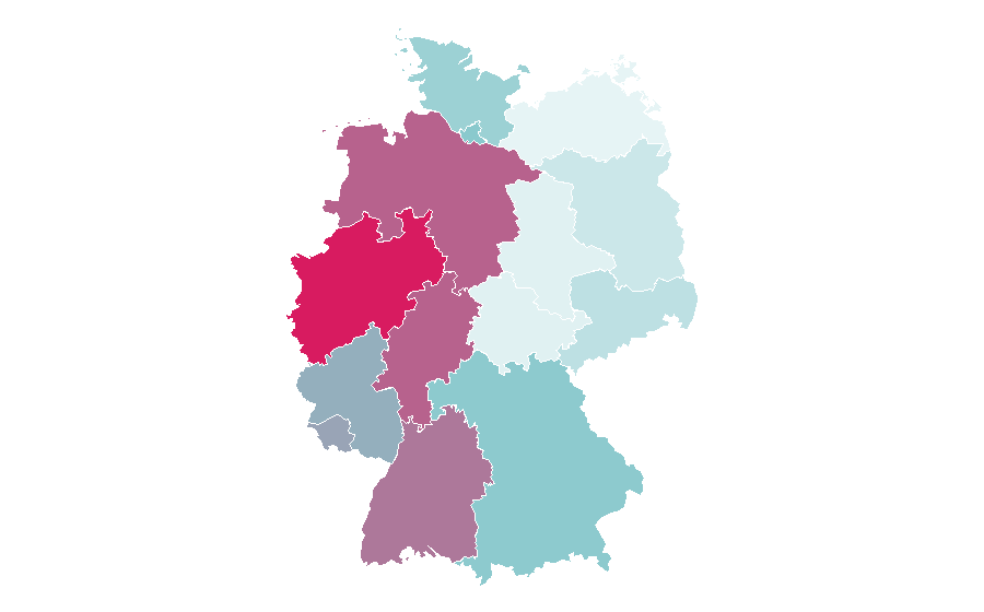 Affinity by region — myDealZ, Germany