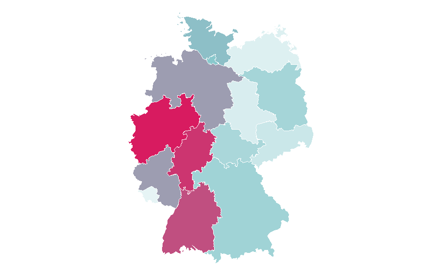 Affinity by region — MyHeritage, Germany