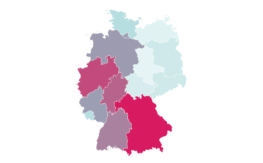 Affinity by region — Mykonos, Germany