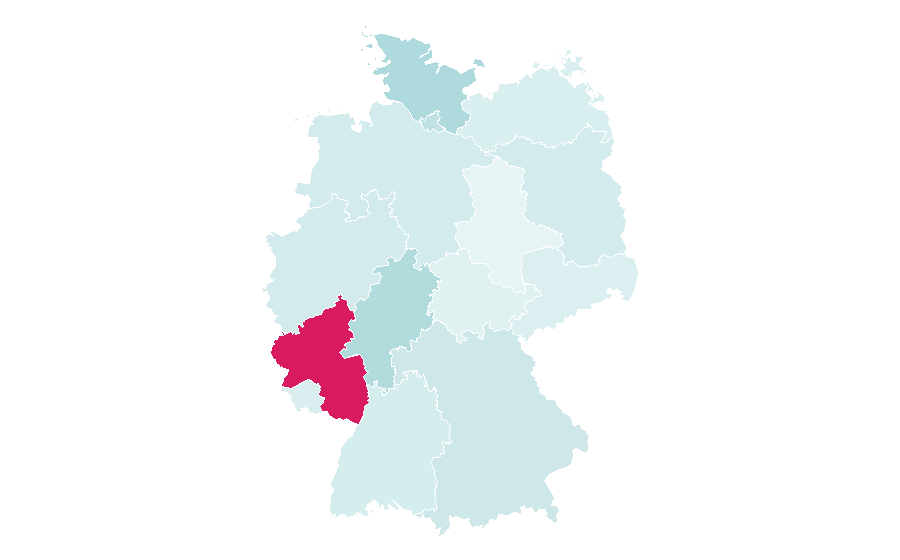 Affinity by region — Mysticism, Germany