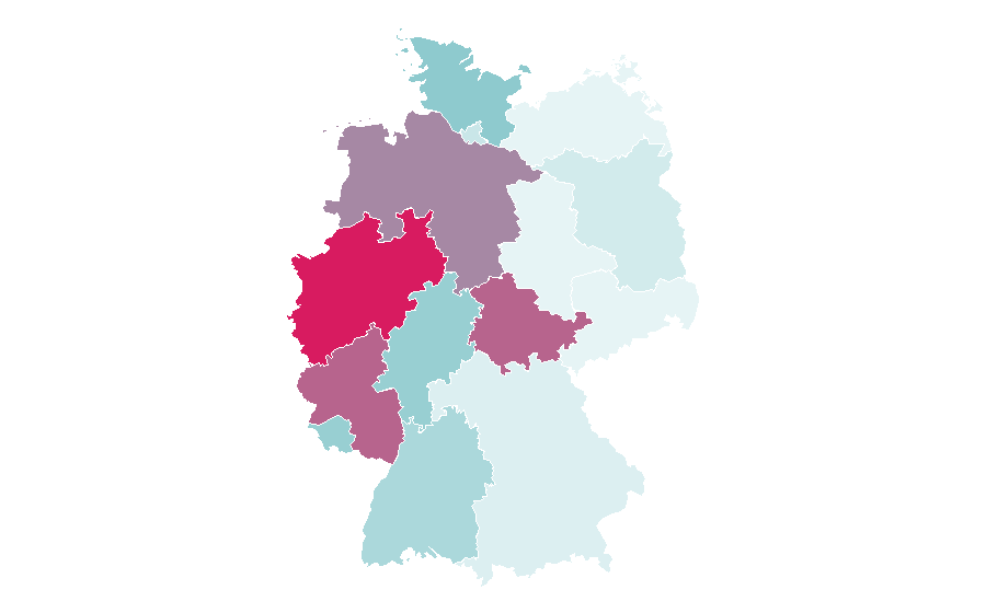 Affinity by region — Mythology, Germany