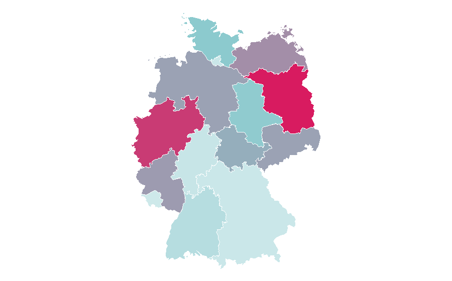 Affinity by region — myToys, Germany