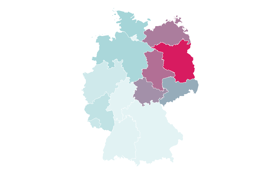 Affinity by region — Nadja Uhl, Germany