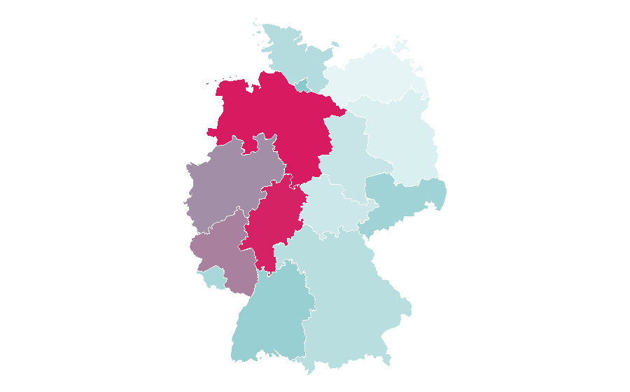 Affinity by region — Nana (deejay), Germany