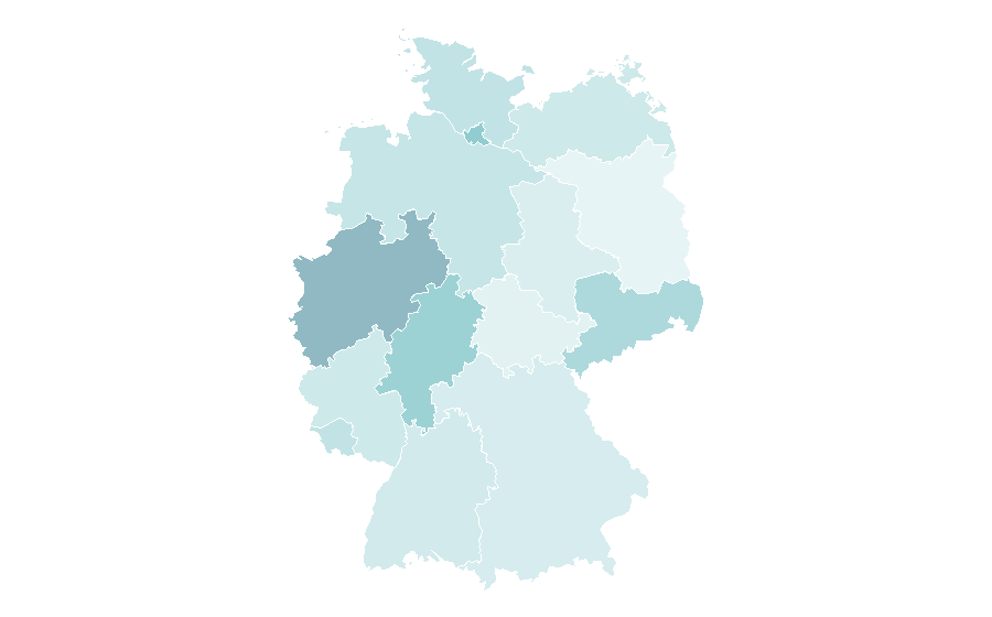 Affinity by region — Nana (manga), Germany