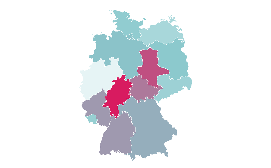 Affinity by region — Naomi Scott, Germany