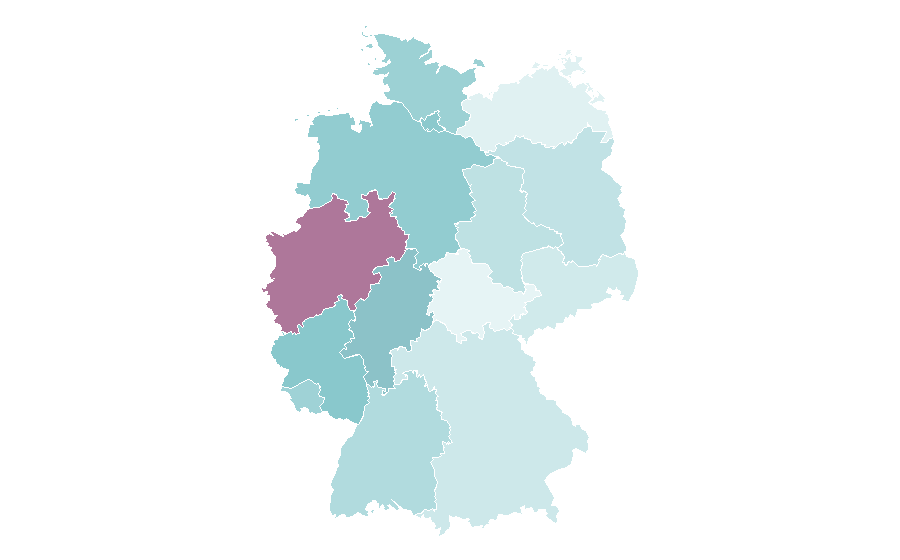 Affinity by region — Naruto, Germany