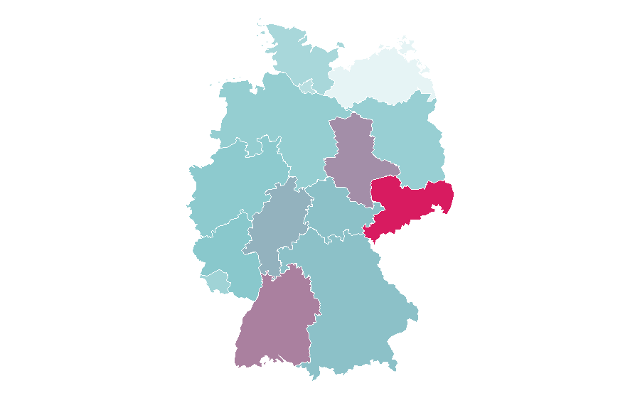 Affinity by region — NASCAR, Germany