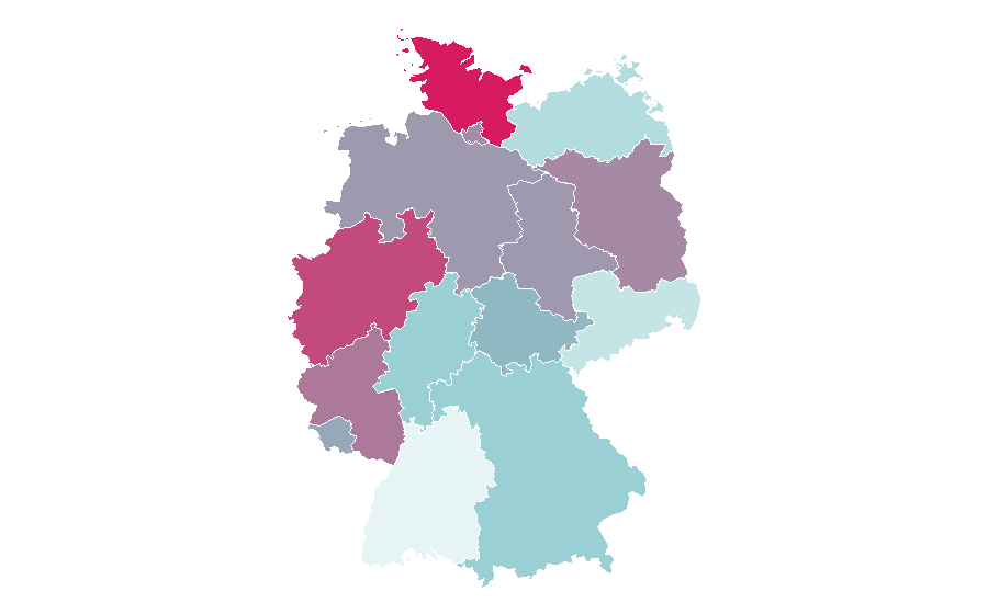Affinity by region — Natascha McElhone, Germany