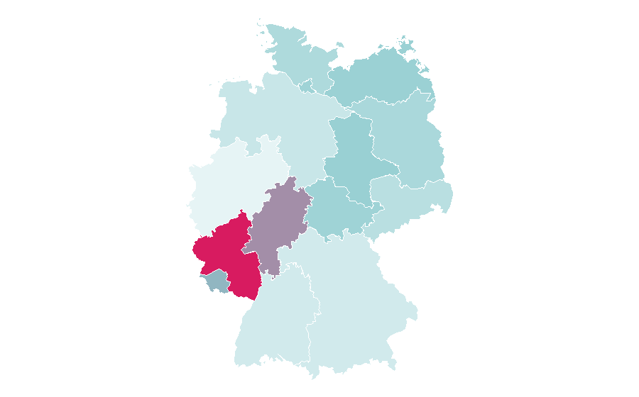 Affinity by region — National Hispanic Heritage Month, Germany