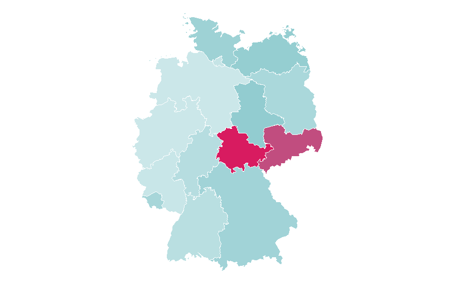 Affinity by region — Nazareth, Germany