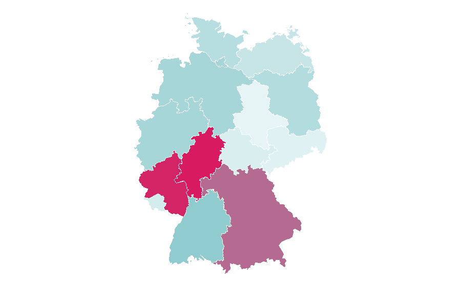 Affinity by region — NBC News, Germany