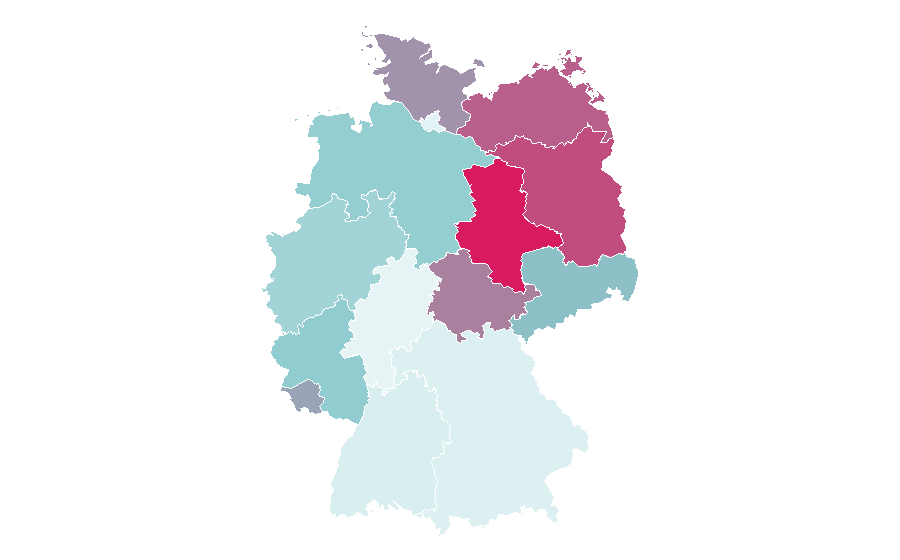 Affinity by region — NCIS: Los Angeles, Germany