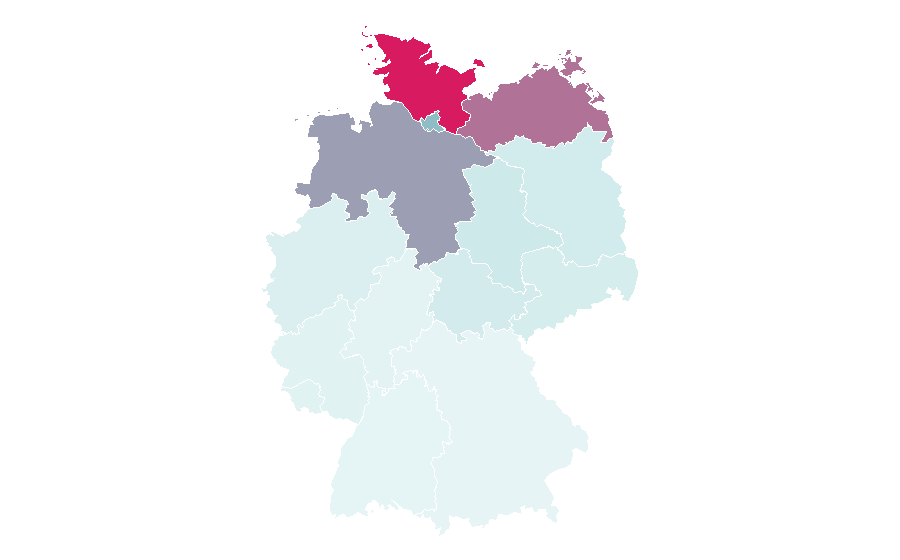 Affinity by region — NDR.de, Germany