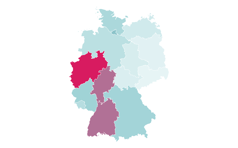 Affinity by region — Nefis Yemek Tarifleri, Germany