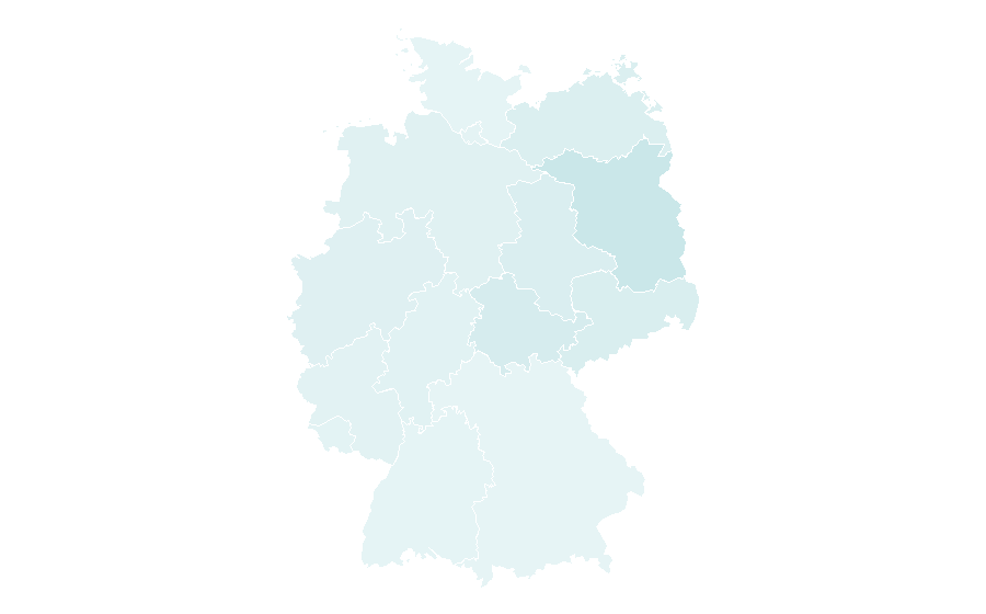 Affinity by region — Negocios Y Emprendimiento, Germany