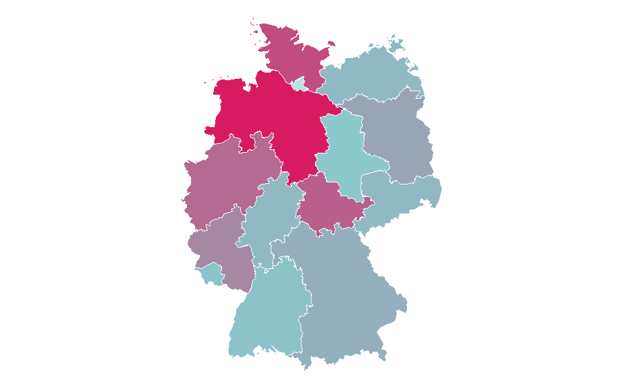 Affinity by region — Neil Armstrong, Germany