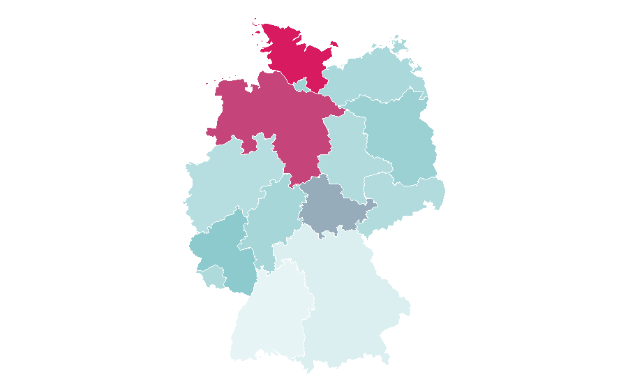 Affinity by region — Neil Diamond, Germany