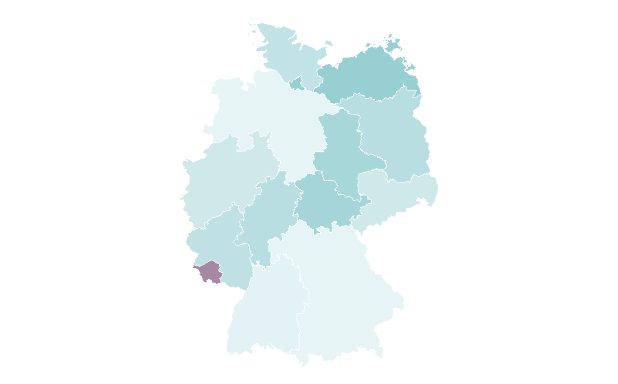 Affinité par région — Neo soul, Allemagne