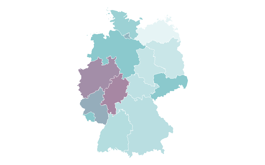 Affinity by region — Neon Genesis Evangelion, Germany