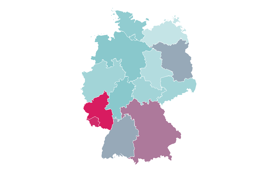 Affinity by region — Neoplasm, Germany