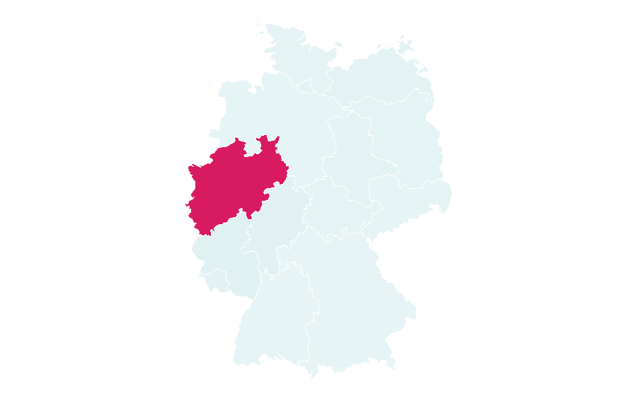Affinity by region — NetCologne, Germany