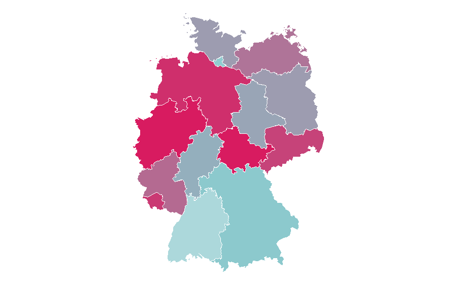 Affinity by region — Neurexan, Germany