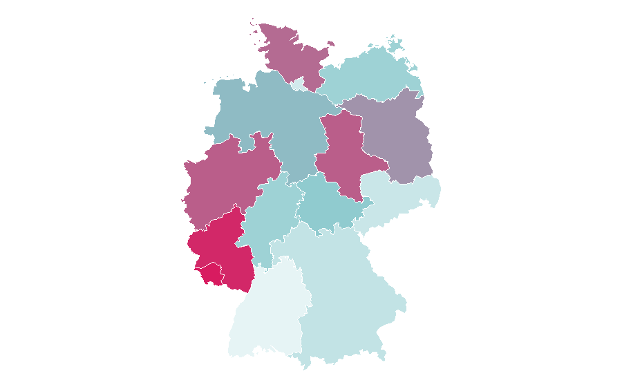 Affinity by region — Neve Campbell, Germany