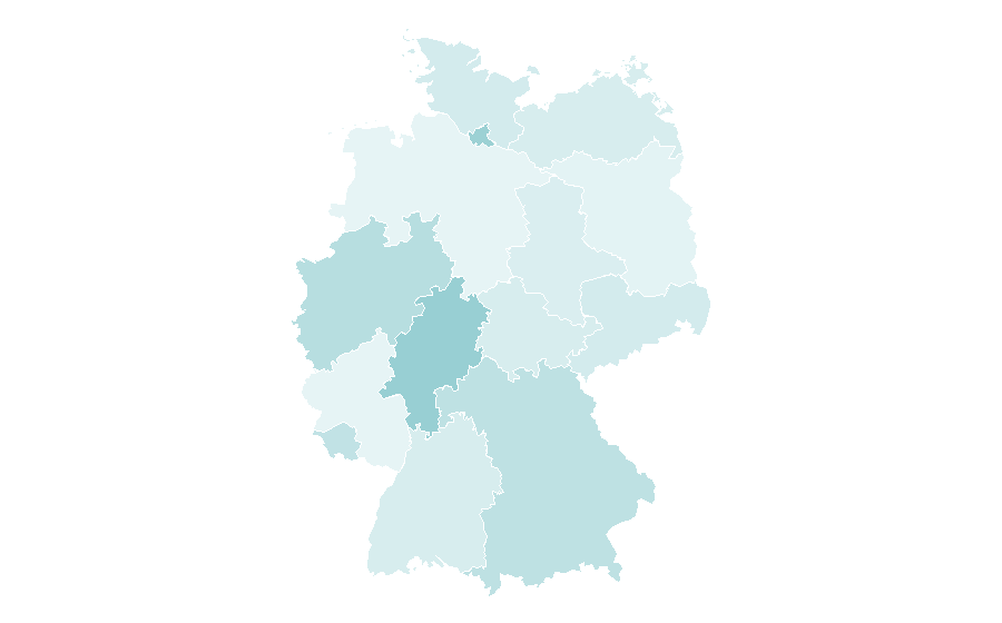 Affinity by region — New Cairo, Germany