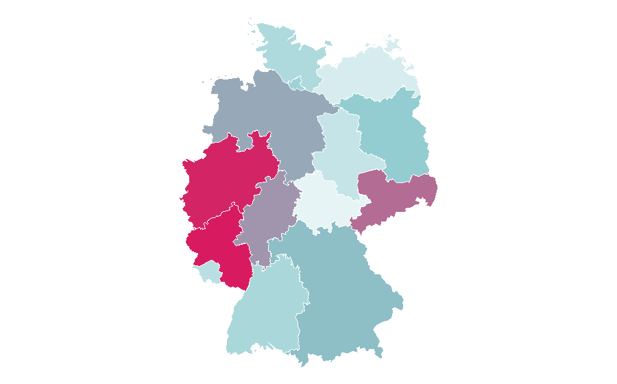 Affinity by region — New England Patriots, Germany