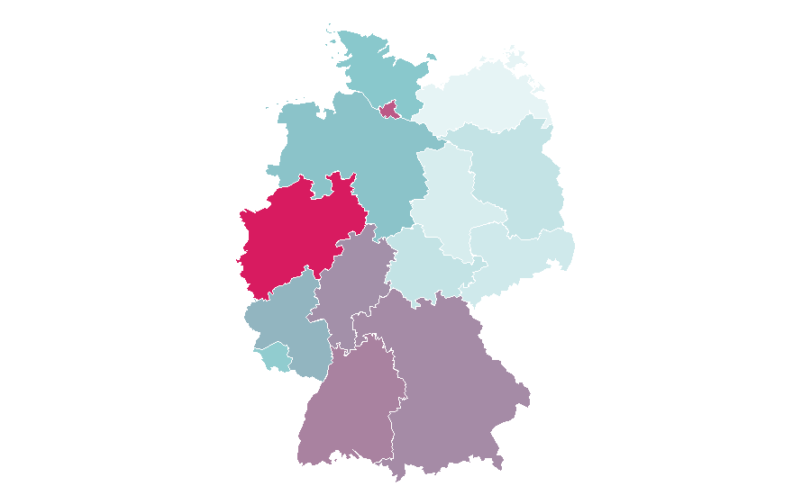 Affinity by region — New Era Cap Company, Germany