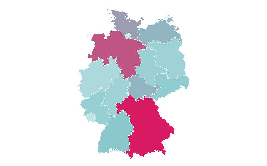 Affinity by region — New Holland Agriculture, Germany
