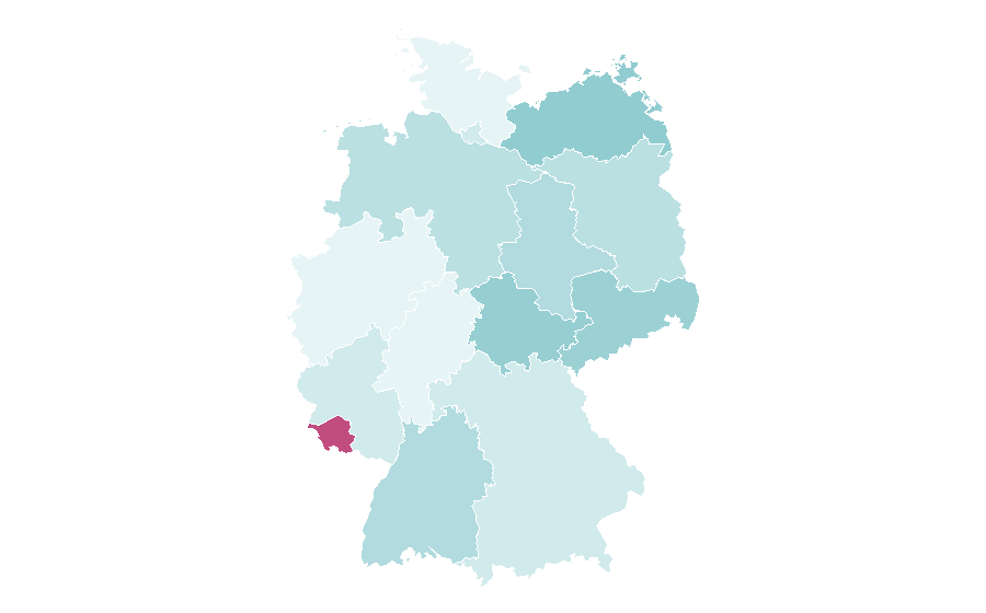 Affinità per regione — New media, Germania