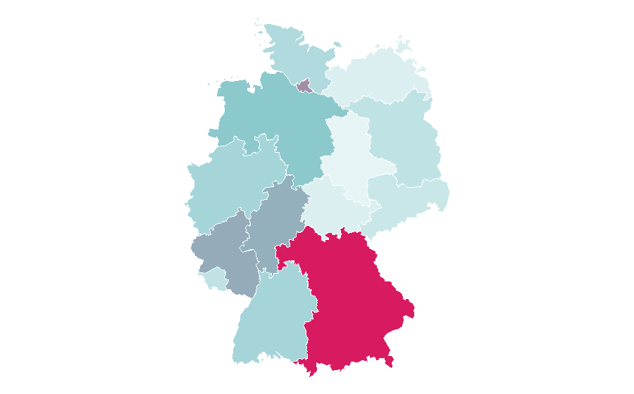 Affinity by region — New York Giants, Germany