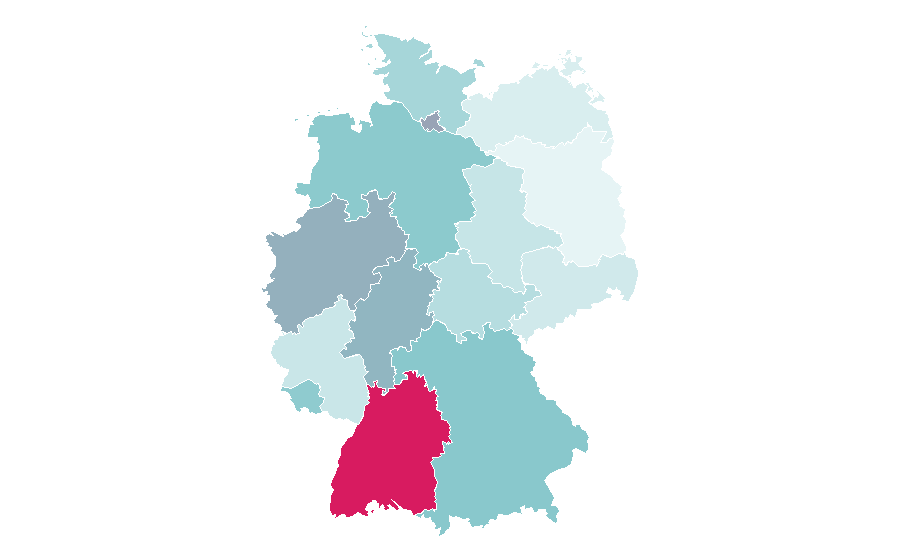Affinity by region — Newcastle United F.C., Germany
