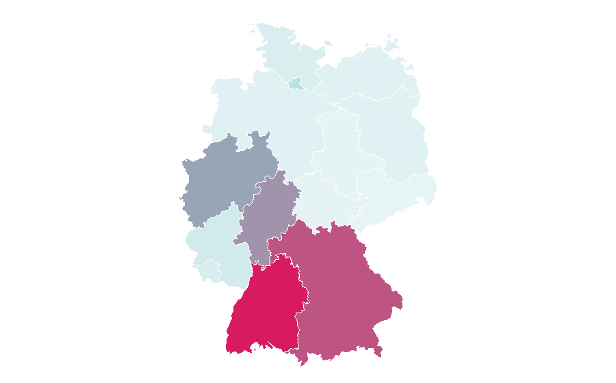 Affinity by region — NewsIt, Germany