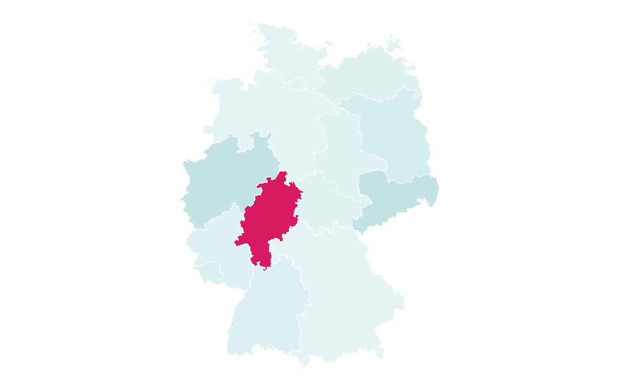 Affinity by region — Nextbike, Germany