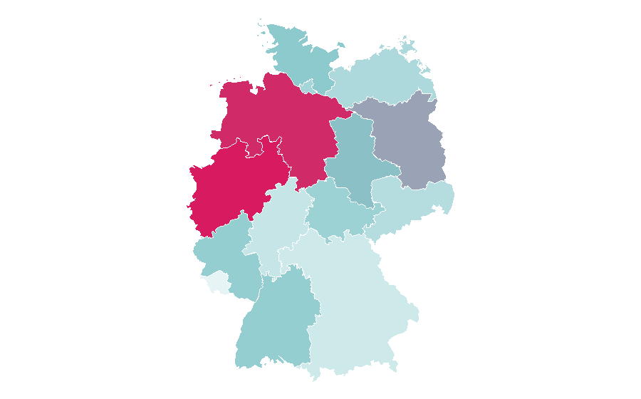Affinity by region — Nick Carter (musician), Germany