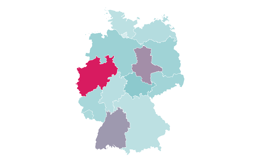 Affinità per regione — Nico Schlotterbeck, Germania
