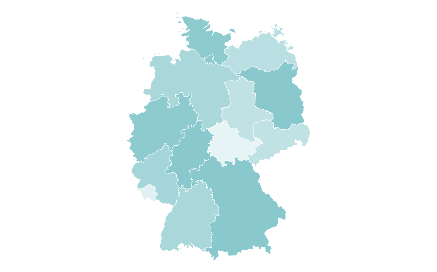 Affinität nach Region — Nicole Kidman, Deutschland