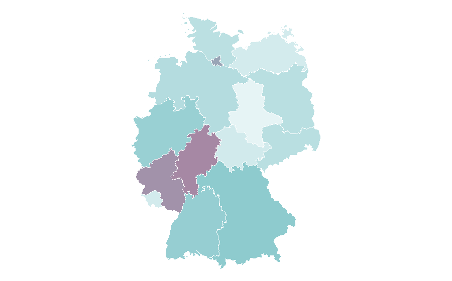 Affinity by region — Nicosia, Germany