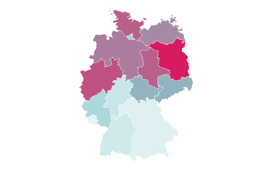 Affinity by region — Nilam Farooq, Germany