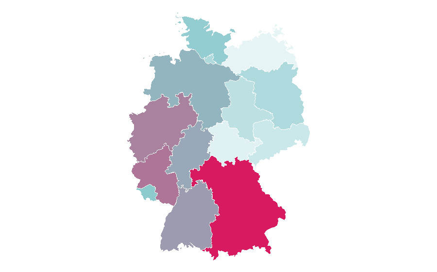 Affinity by region — Nina Dobrev, Germany