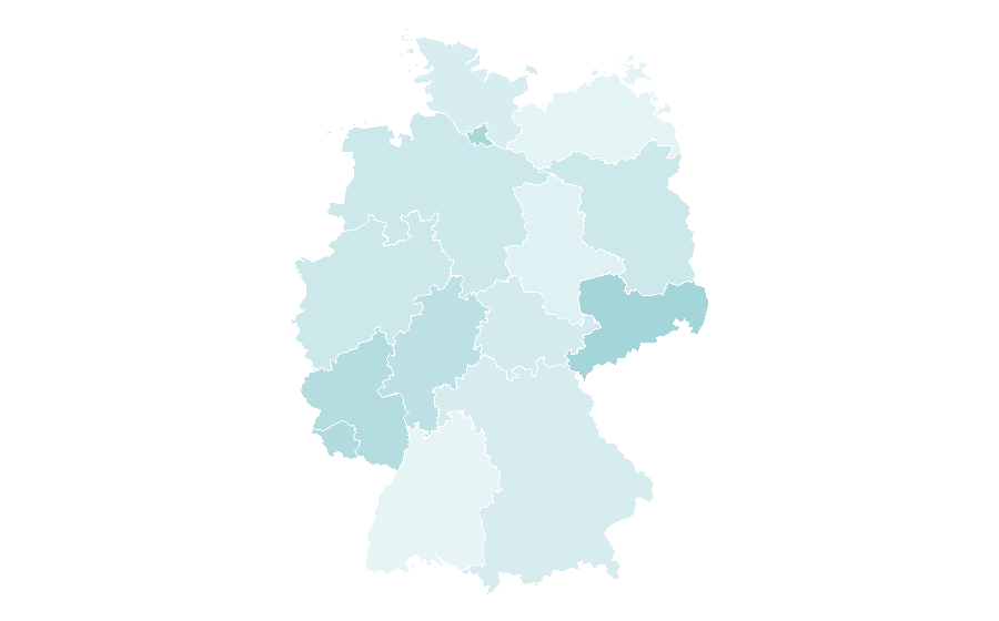 Affinity by region — Nine Inch Nails, Germany