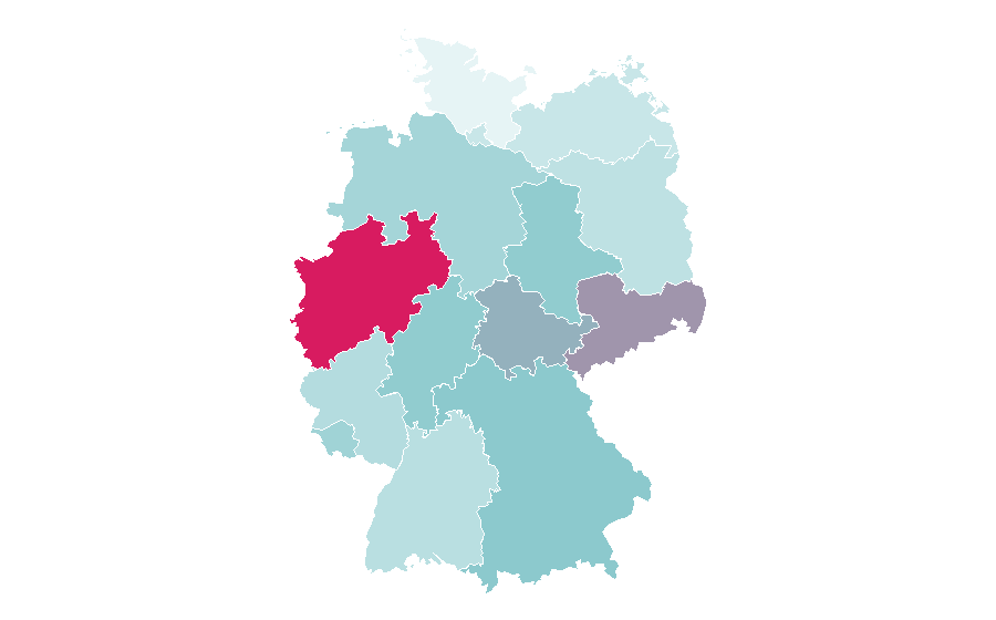 Affinity by region — Nirvana (band), Germany