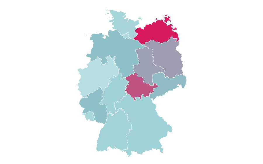 Affinity by region — Nissan Navara, Germany