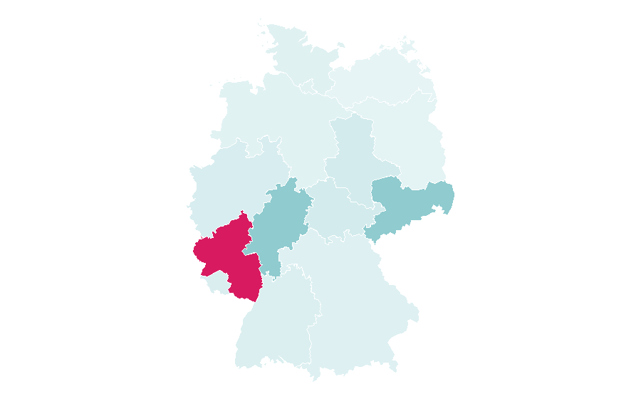 Affinity by region — Noah (band), Germany