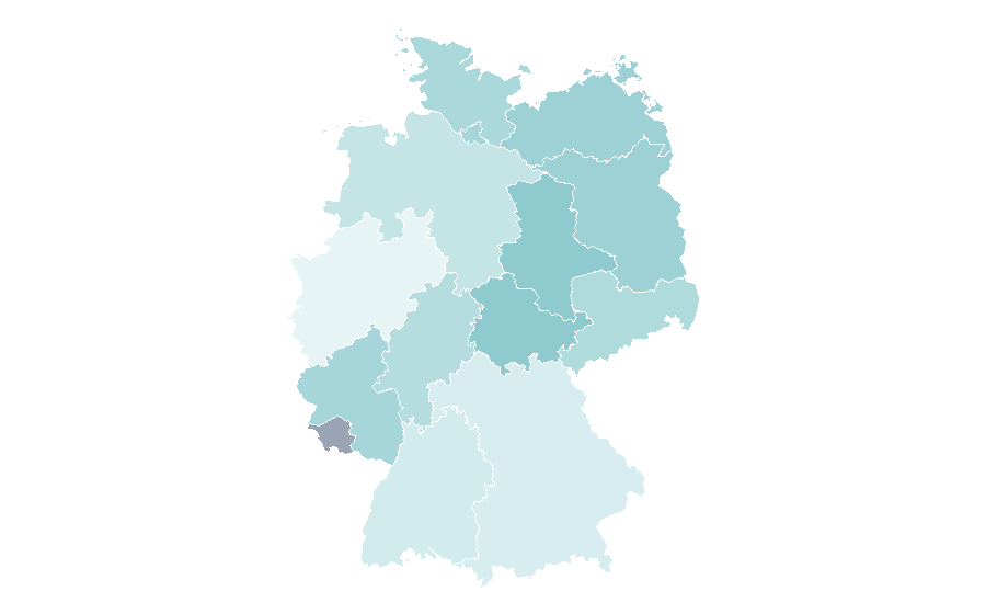 Affinität nach Region — Non-fiction books, Deutschland